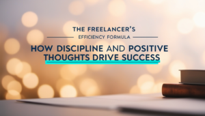 The Freelancer’s Efficiency Formula How Discipline and Positive Thoughts Drive Success