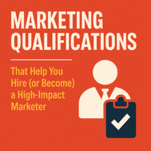 marketing qualifications