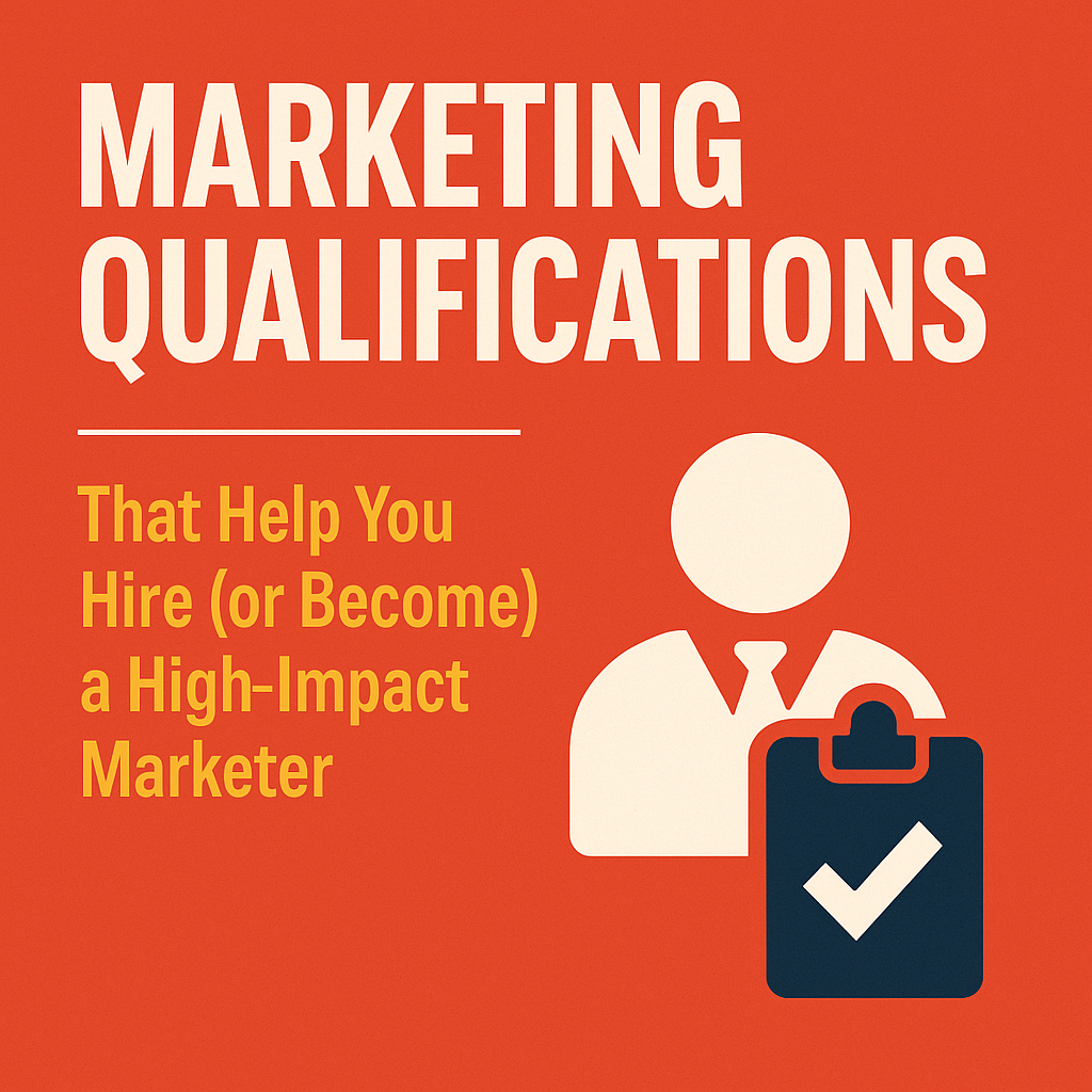 marketing qualifications